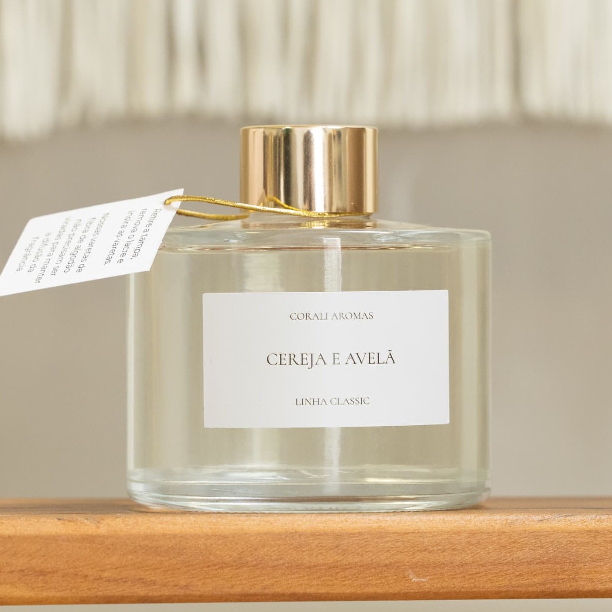 Difusor de Ambiente 250ml Cereja & Avelã Corali Aromas