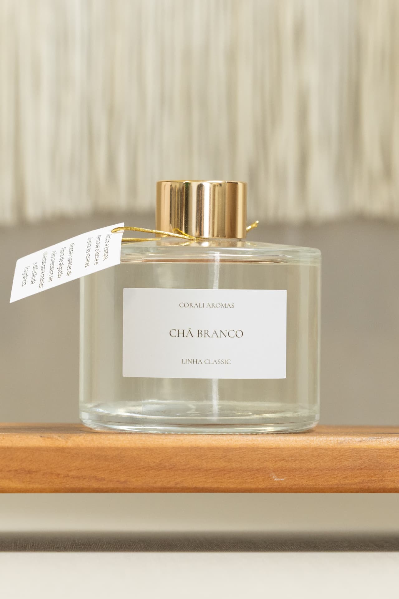 Difusor de Ambiente 250ml Chá Branco Corali Aromas